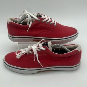 Sperry 0773085 Halyard CVO Nautical Coral Sneakers Shoes Casual Mens Size 9.5